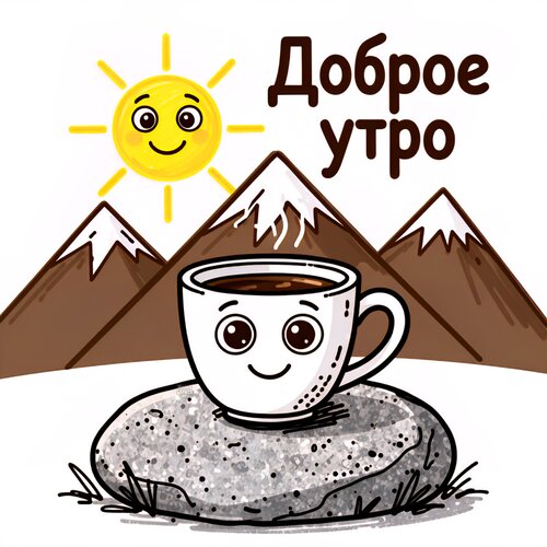 Открытка Доброе утро