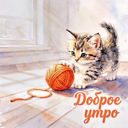 Открытка Доброе утро