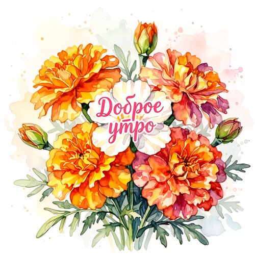 Открытка Доброе утро