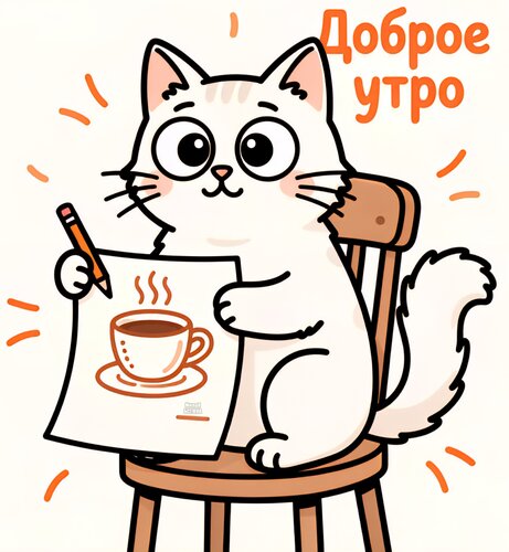 Открытка Доброе утро