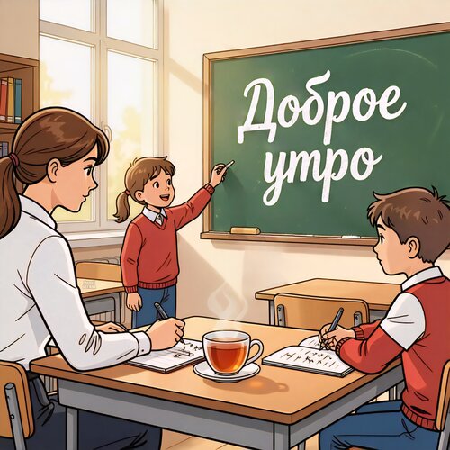 Открытка Доброе утро
