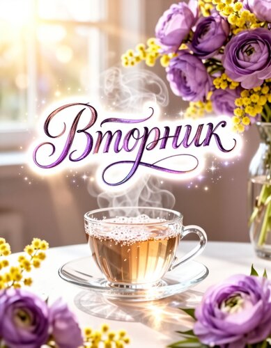 Открытка Вторник