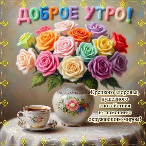 Открытка Доброе утро!