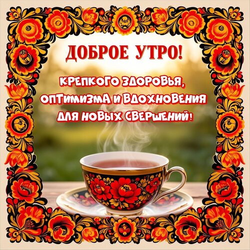 Открытка Доброе утро!