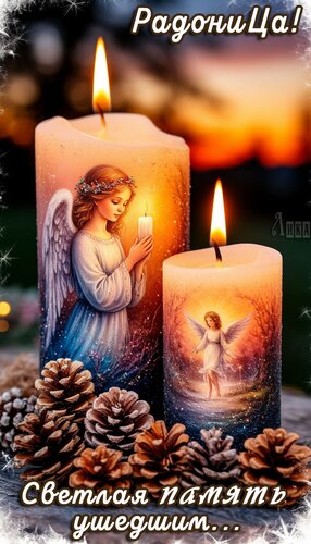 Открытка Радоница