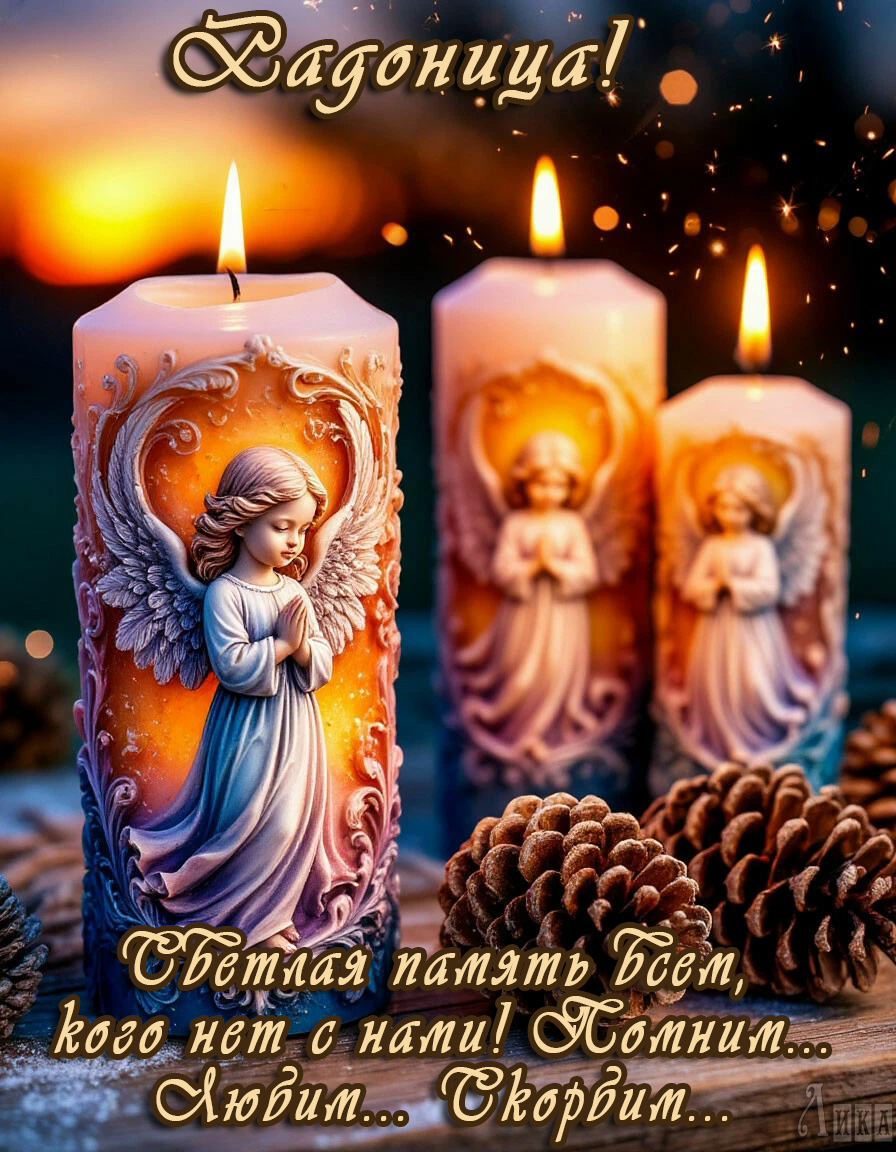 Открытка Радоница