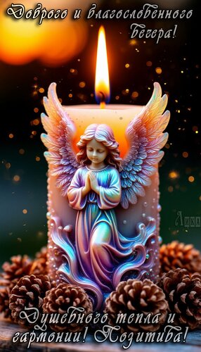 Открытка Добрый вечер