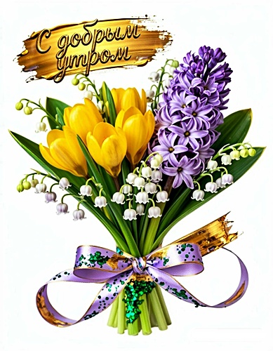 Открытка ДОБРОЕ УТРО!