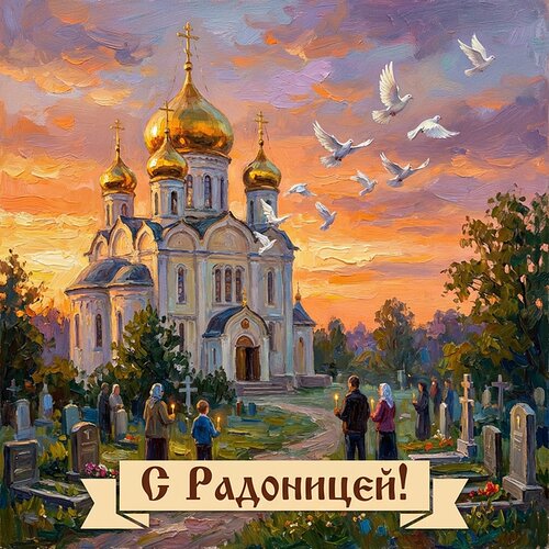 Открытка С Радоницей