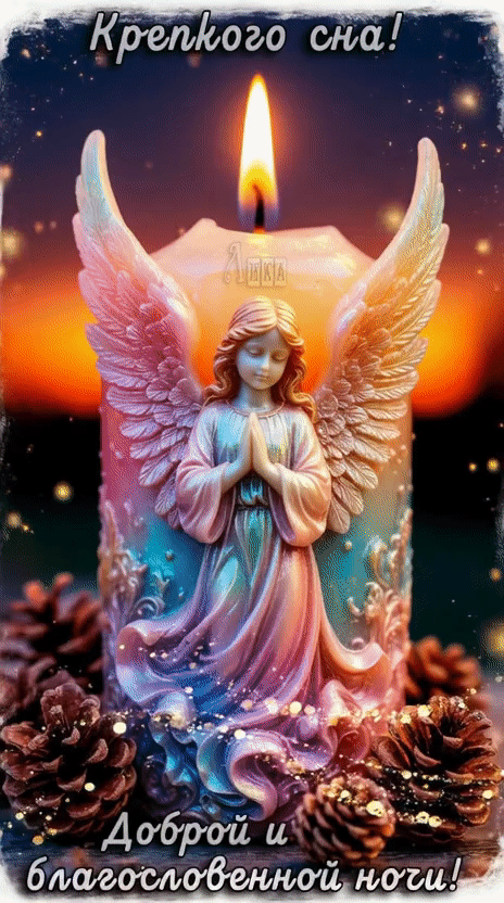 Анимированная открытка Спокойной ночи!