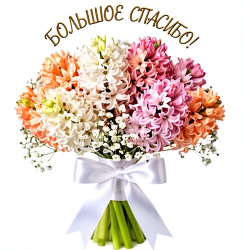 Открытка Большое спасибо!