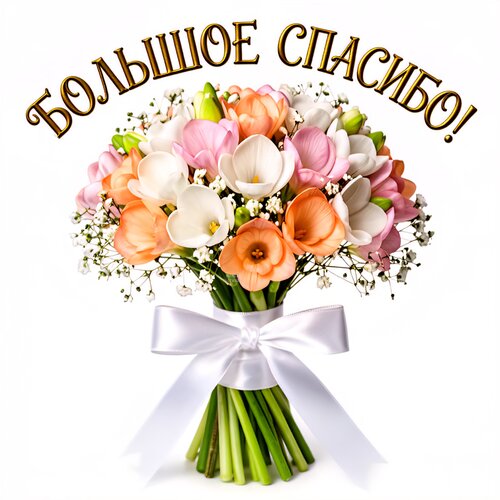 Открытка Большое спасибо!