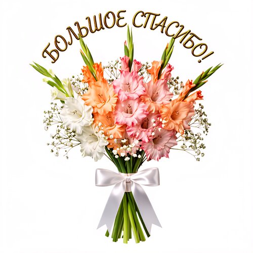 Открытка Большое спасибо!