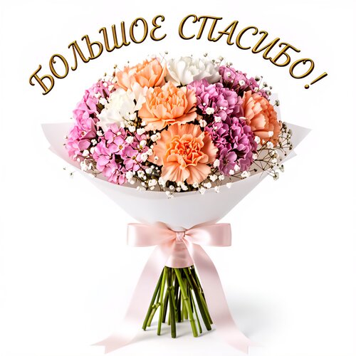 Открытка Большое спасибо!