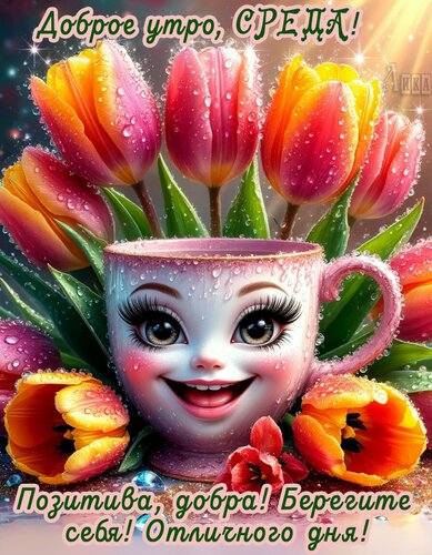 Открытка Среда