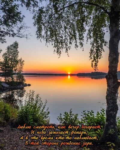 Открытка Добрый вечер!