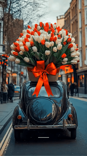 Анимированная открытка С днём рождения!