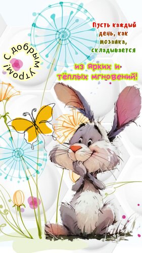 Открытка С добрым утром!