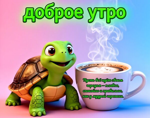 Открытка Доброе утро