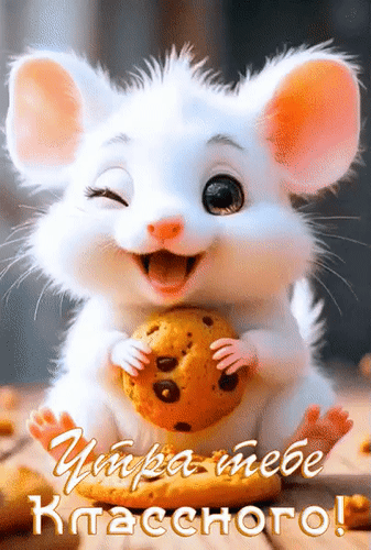 Анимированная открытка Утра тебе классного!