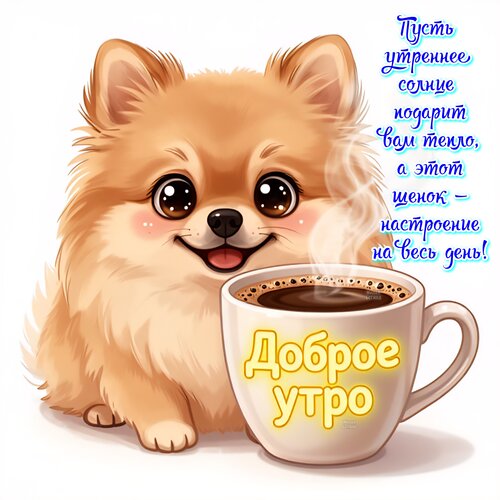 Открытка Доброе утро