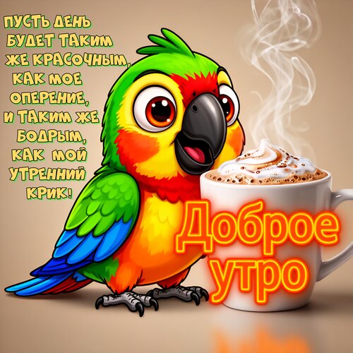 Открытка Доброе утро