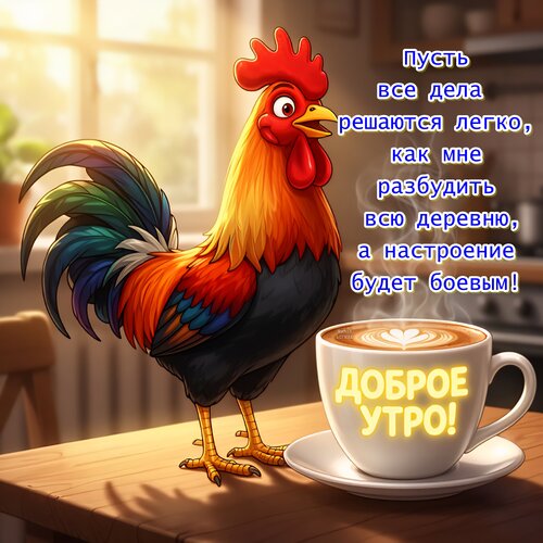 Открытка Доброе утро!