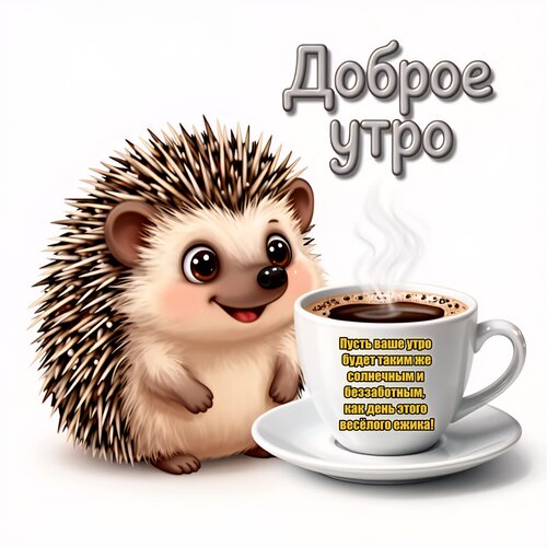 Открытка Доброе утро