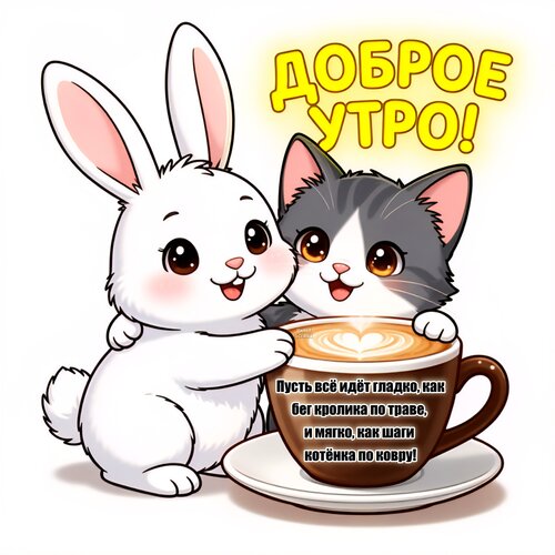 Открытка Доброе утро!