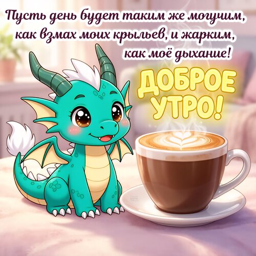 Открытка Доброе утро!
