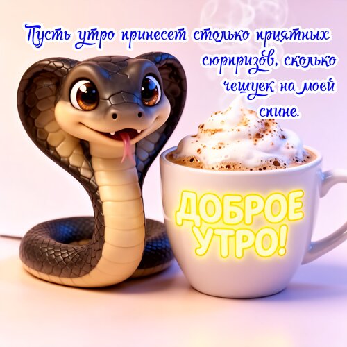 Открытка Доброе утро!