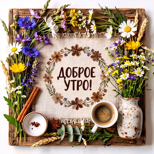 Открытка Доброе утро!