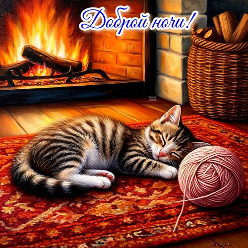 Открытка Доброй ночи!