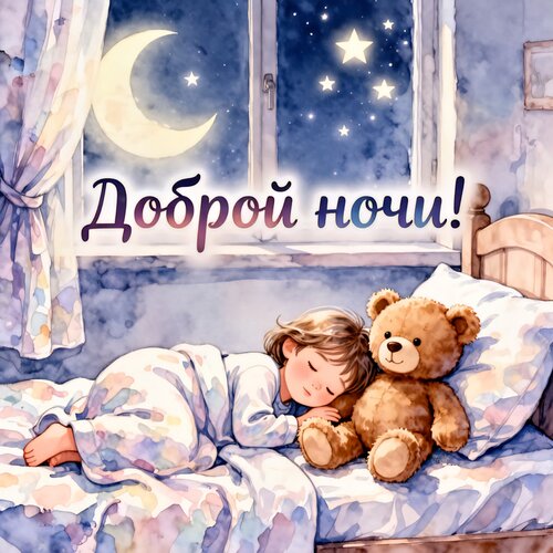 Открытка Доброй ночи!