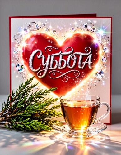 Открытка Суббота