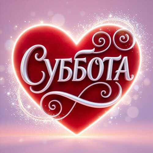 Открытка Суббота