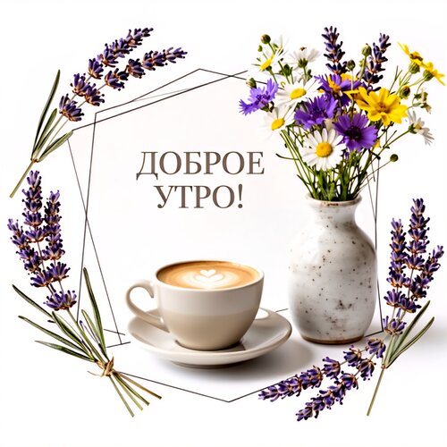 Открытка Доброе утро!