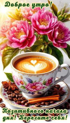 Открытка Доброе утро