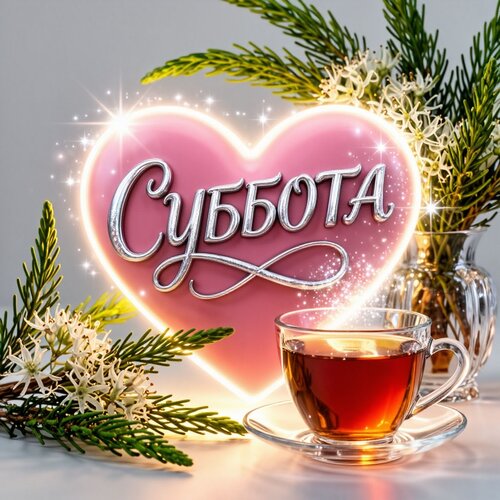 Открытка Суббота