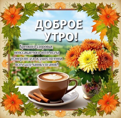 Открытка Доброе утро!