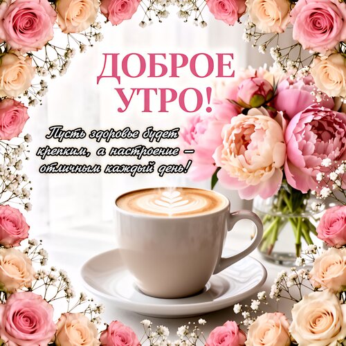 Открытка Доброе утро!