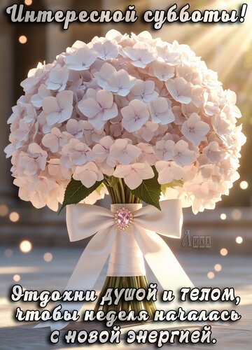 Открытка Суббота