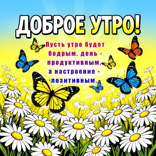Открытка Доброе утро!