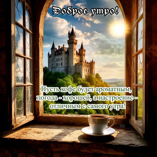 Открытка Доброе утро!