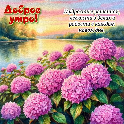 Открытка Доброе утро!