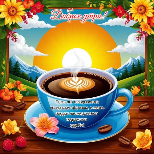 Открытка Доброе утро!