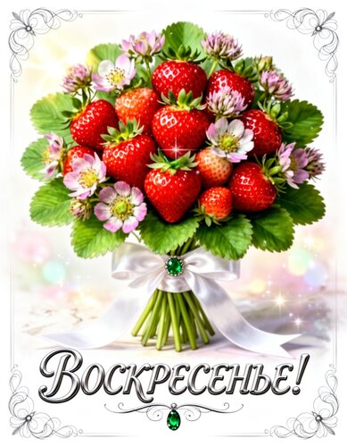 Открытка Воскресенье