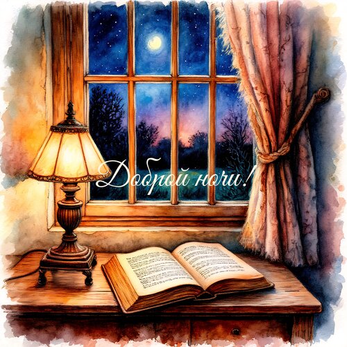 Открытка Доброй ночи!