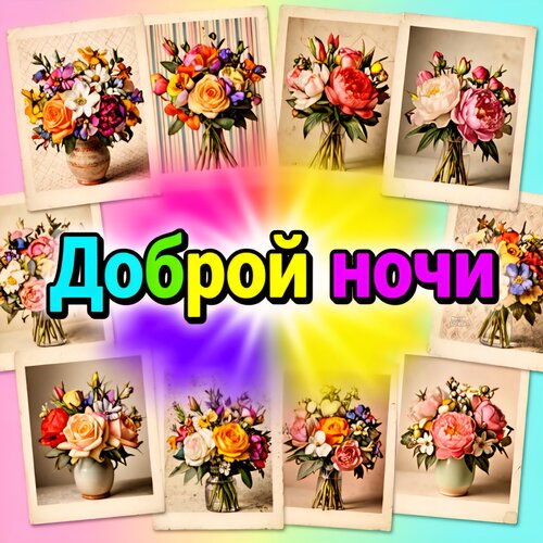 Открытка Доброй ночи