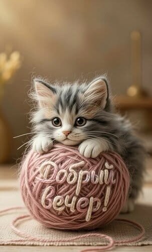 Открытка Добрый вечер